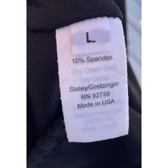 JG'S Mad Lab Staley Gretzinger Women's Waist 32 in L XL XXL  Black Trouser Pants - Picture 12 of 14